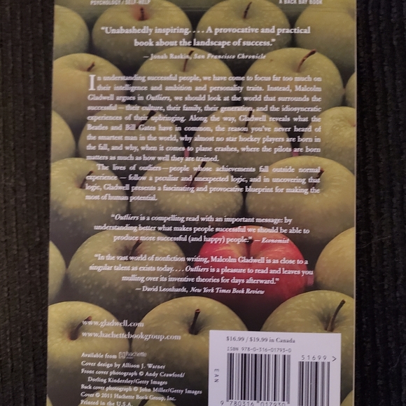 BOOK - Outliers - Picture 2 of 2